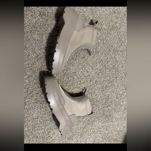 Chic Taupe Ankle Boots